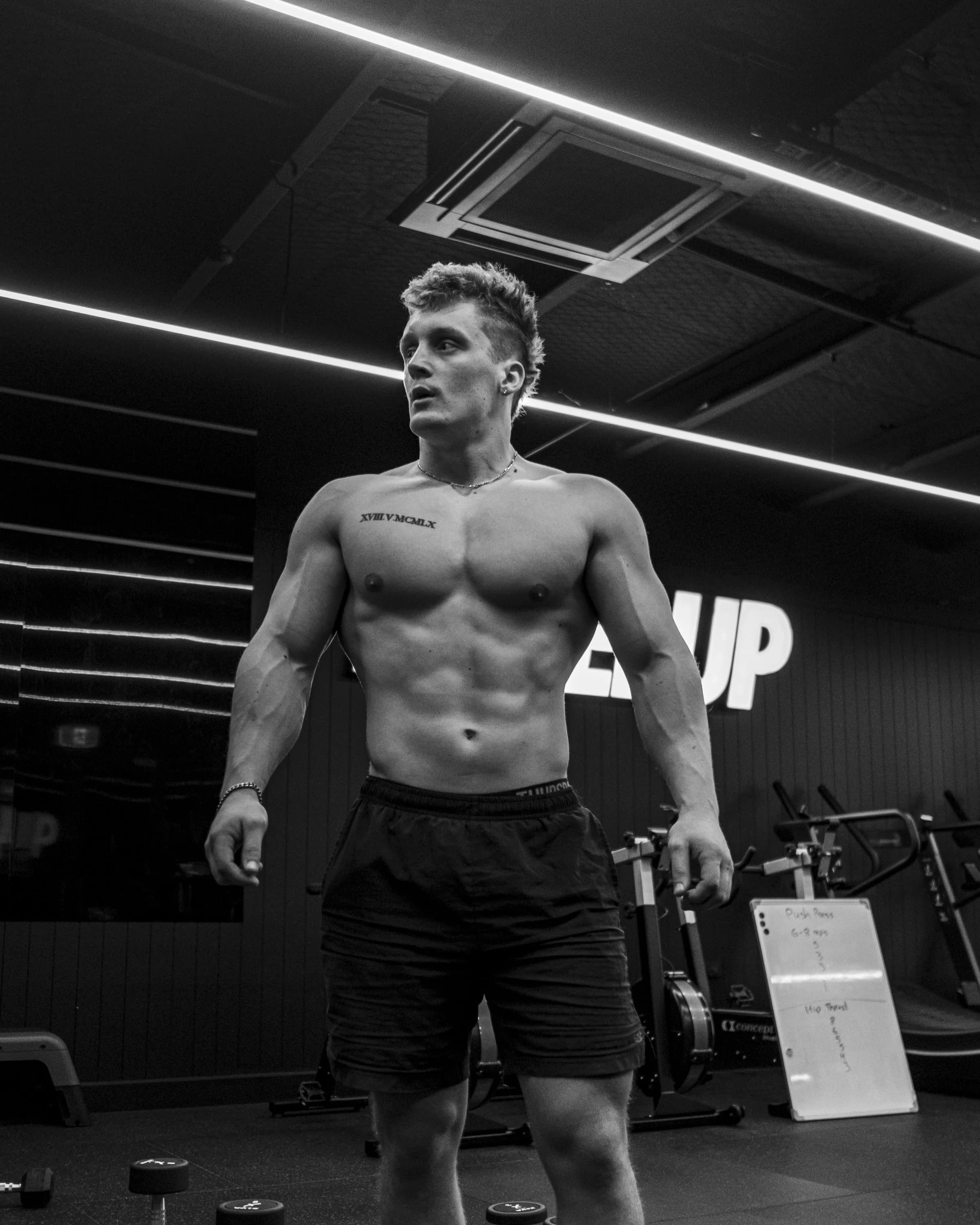 Jordan training with equipment